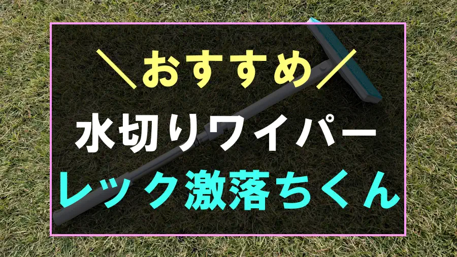 レック激落ちくん水切りワイパー