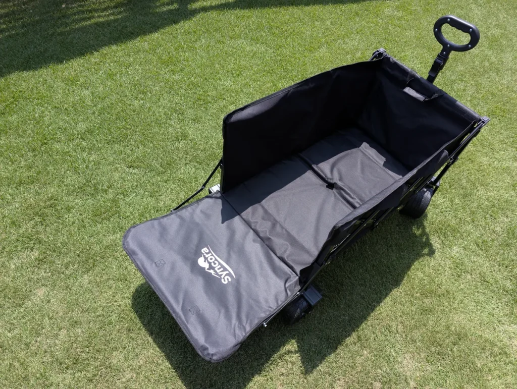 大型タイヤを備えたアウトドアワゴン